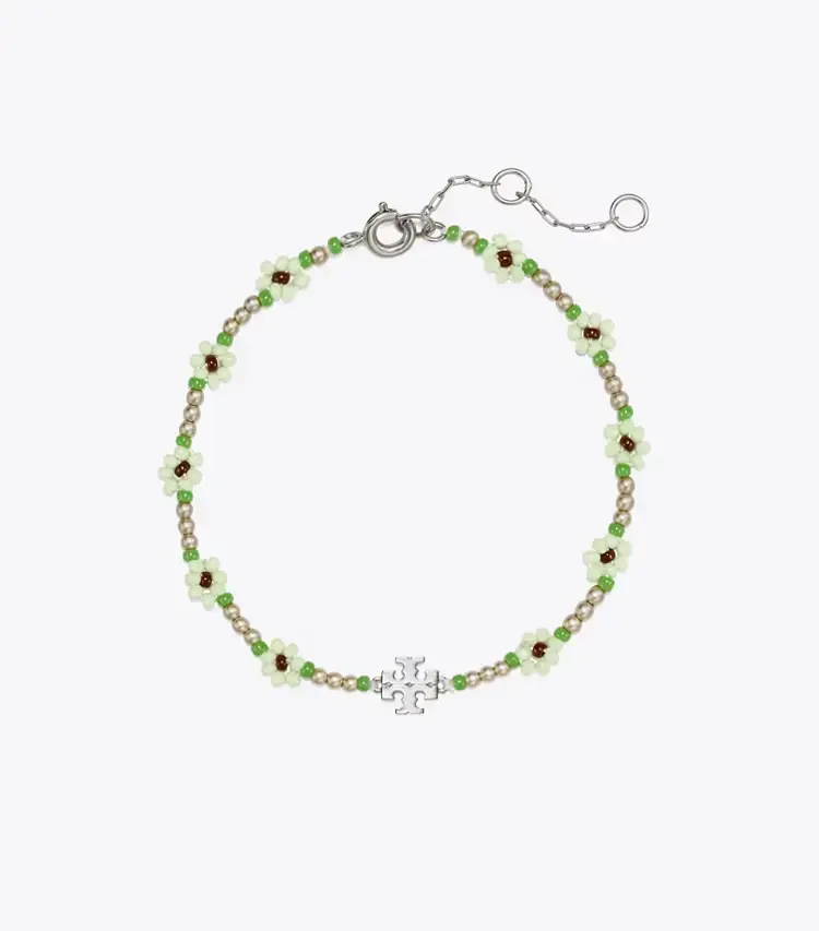 Curiosity Beaded Flower Bracelet