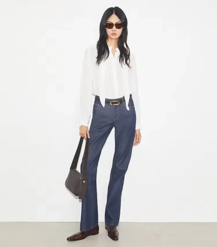 Georgette Bow Blouse - Image 3