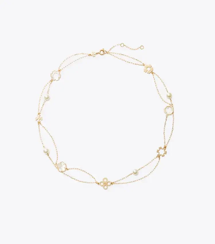 Forget Me Not Layered Necklace