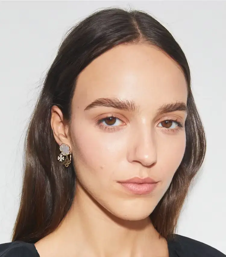 Forget Me Not Cluster Earrings - Image 3
