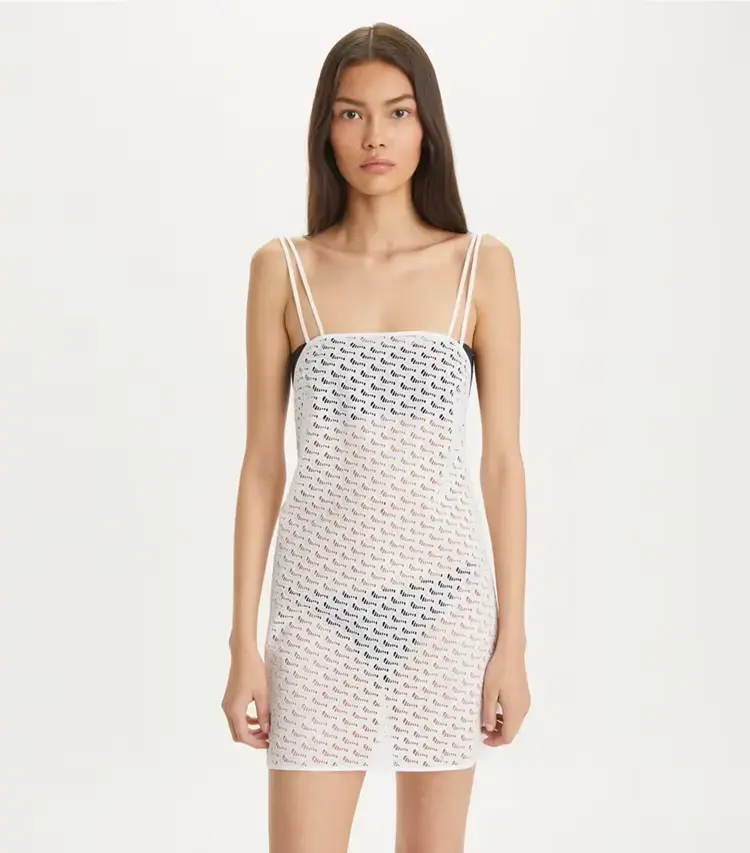Broderie Mini Dress - Image 2