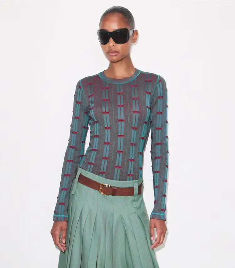 Ribbed Viscose Top - Image 2