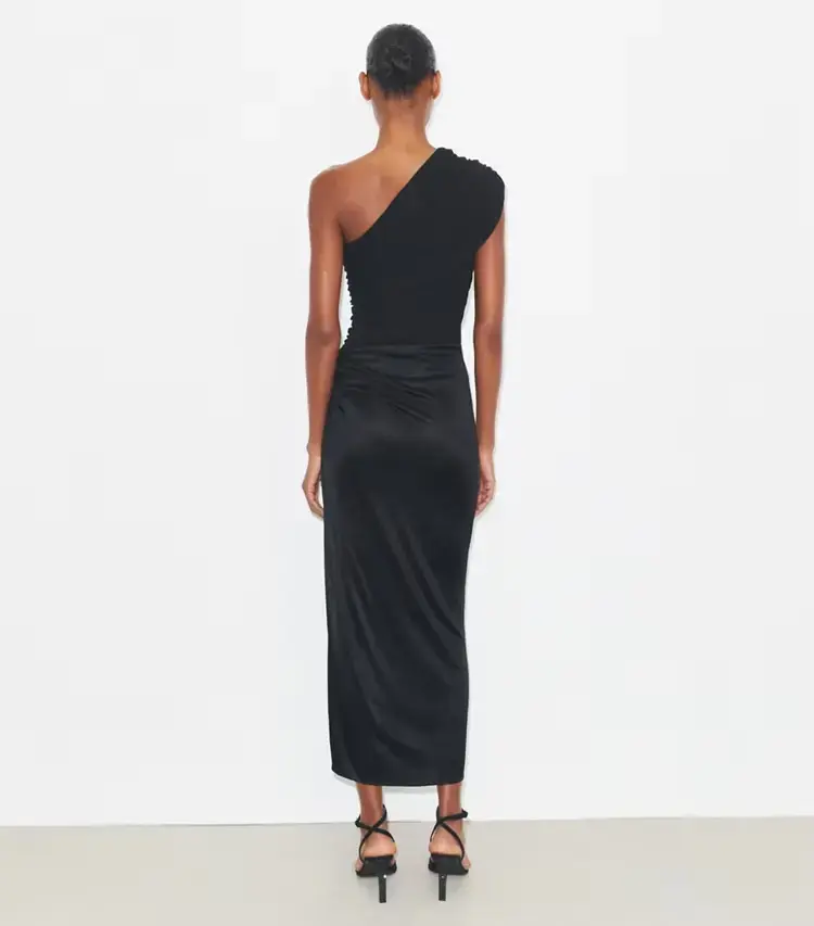 Wrap Jersey Skirt - Image 3