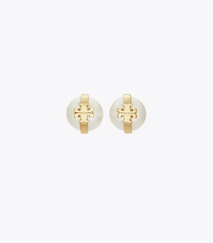 Moondance Pearl Stud Earrings