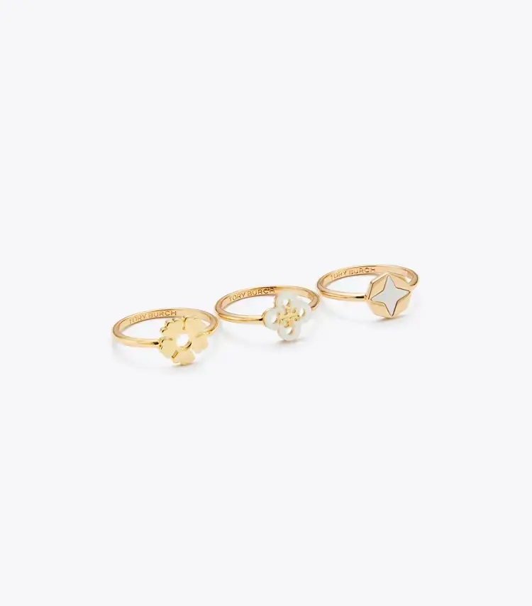 Forget Me Not Stacking Ring Set - Image 2