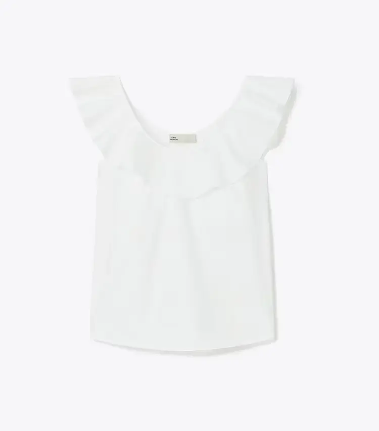 Cotton Flounce Top