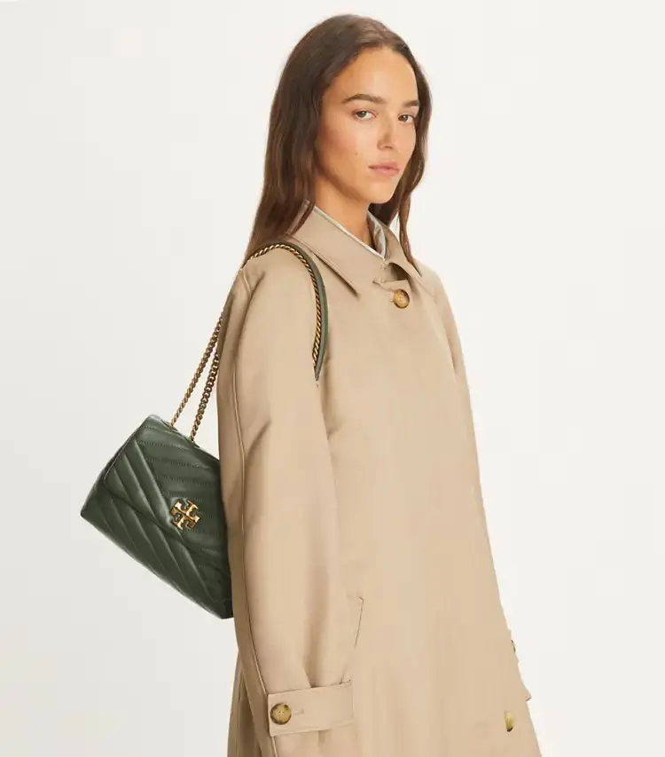Small Kira Chevron Shoulder Bag - Image 2