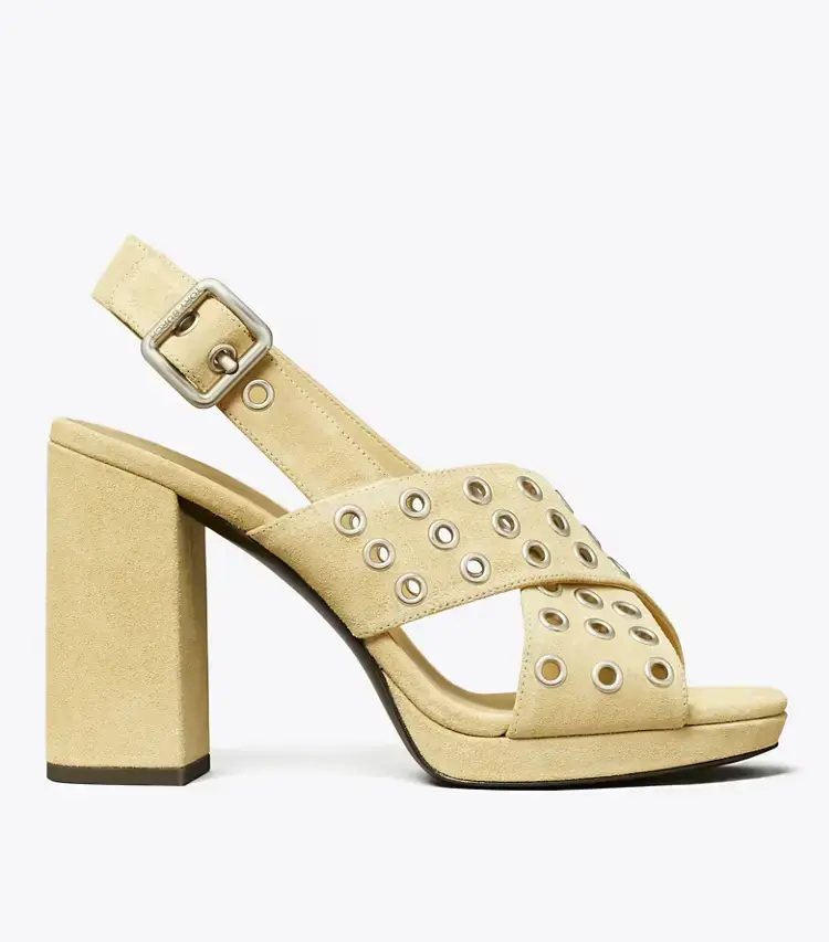 Cross-Band Heeled Sandal - Image 3