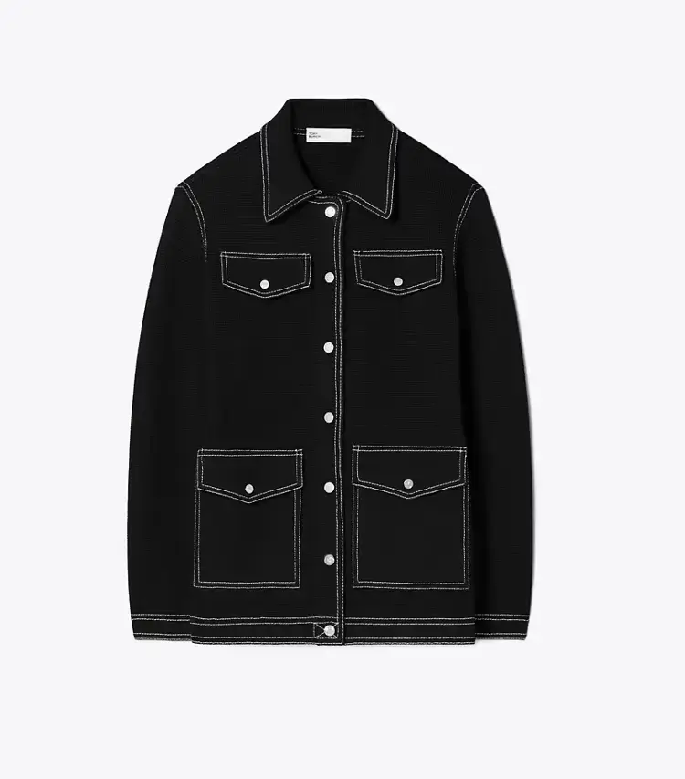 Topstitch Wool Jacket