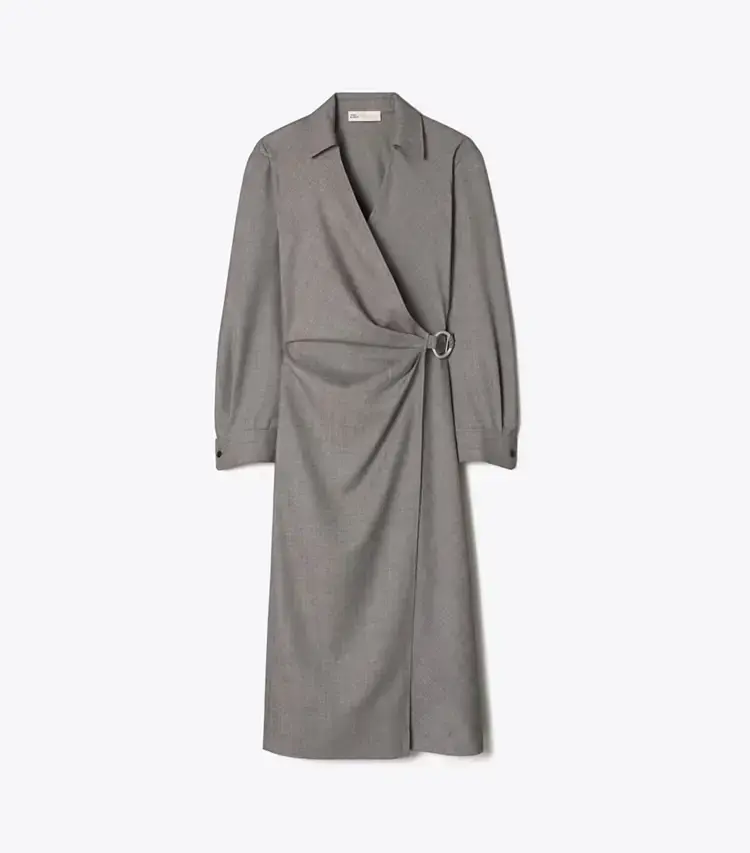 Wool Wrap Dress
