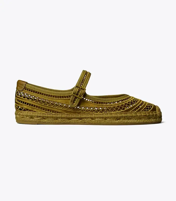 Open Weave Mary Jane Espadrille - Image 3