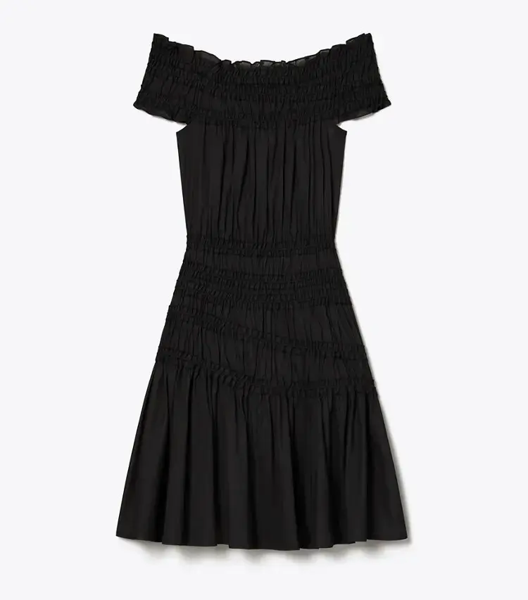Smocked Cotton Dress