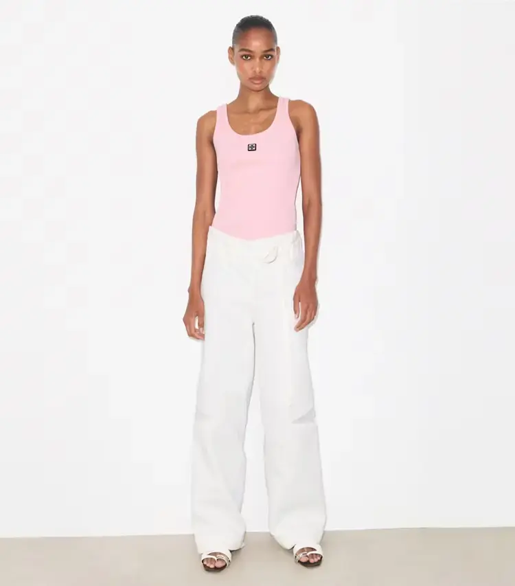 Cotton Scoop Tank - Image 3