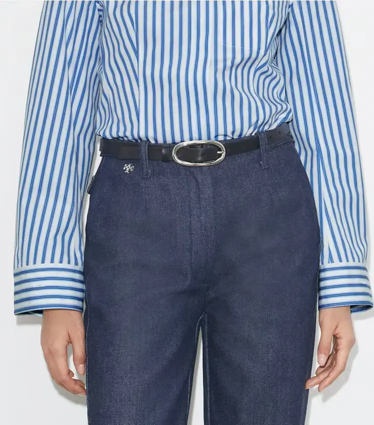 Large Pierced Buckle Belt - Image 3