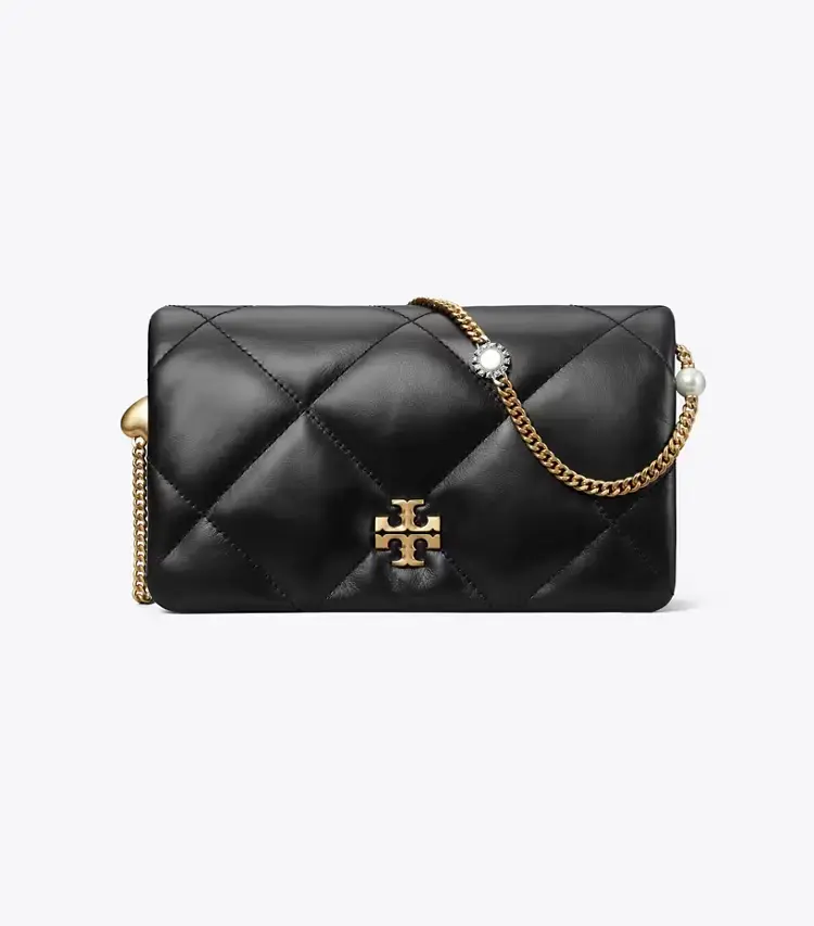 Kira Diamond Quilt Charm Crossbody - Image 3