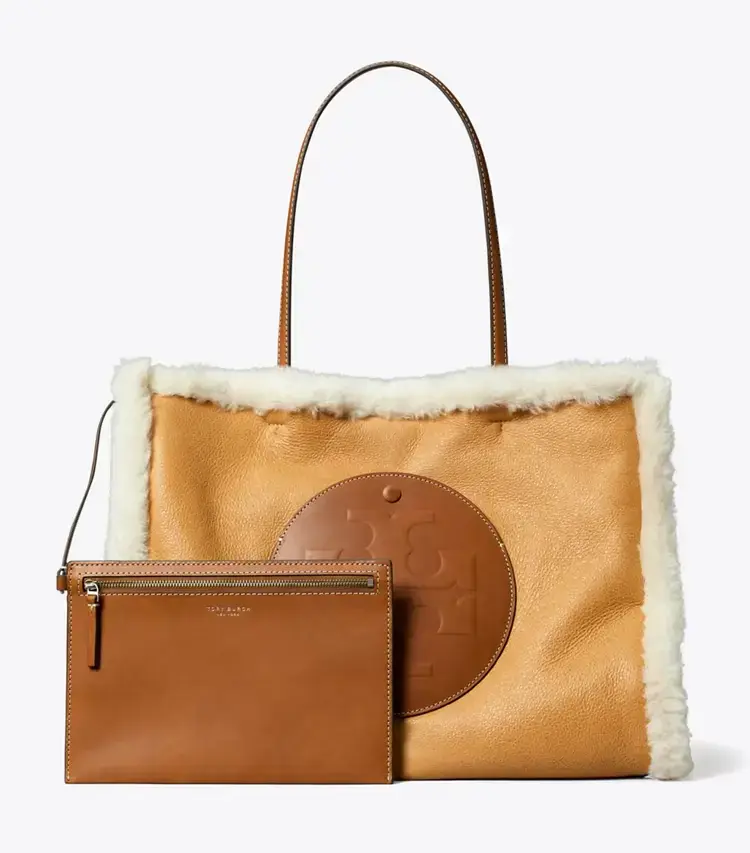 Ella Shearling Tote - Image 4
