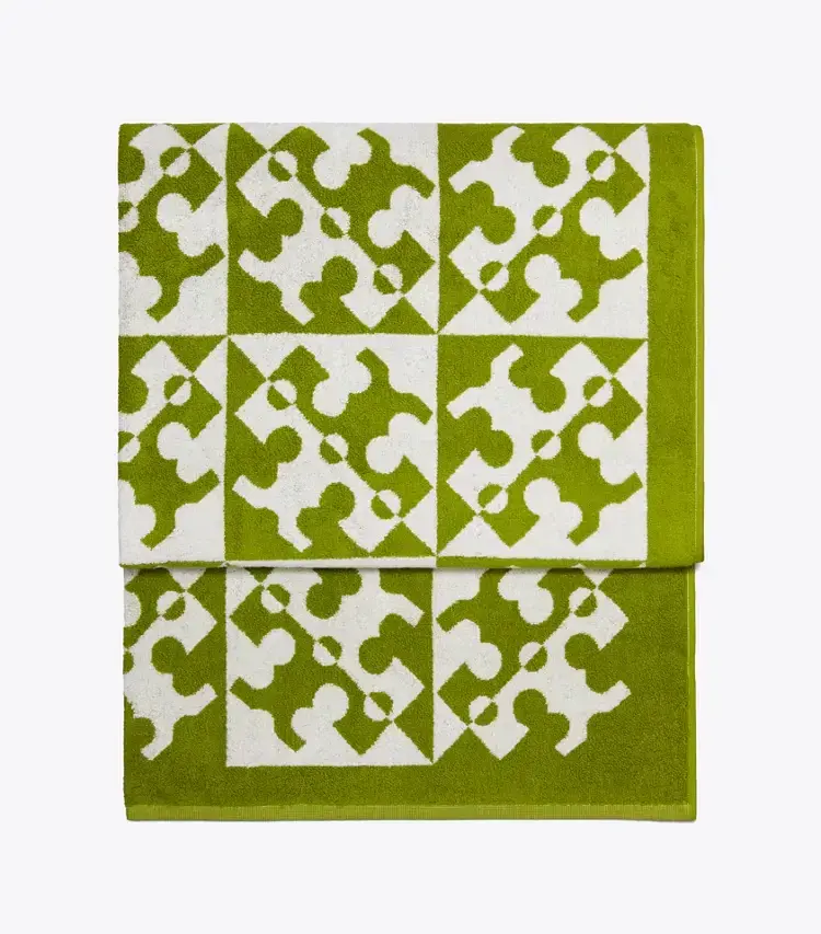 Diagonal T Jacquard Towel - Image 2