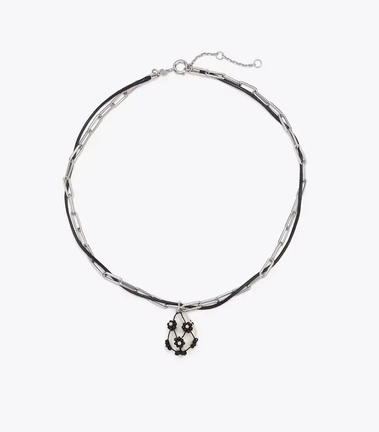 Curiosity Double-Strand Pearl Pendant
