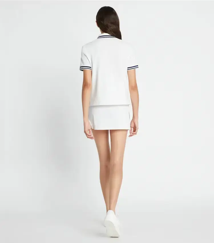 Tech PiquÉ Logo Stripe Tennis Skirt - Image 3