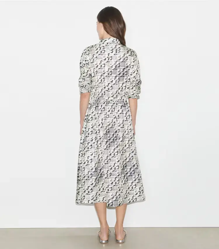 Silk Midi Dress - Image 3