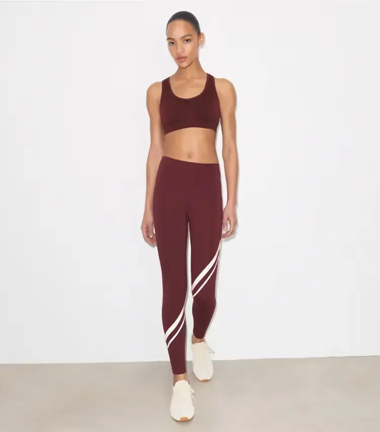 Sculpt Compression Diagonal Chevron Legging - Image 2