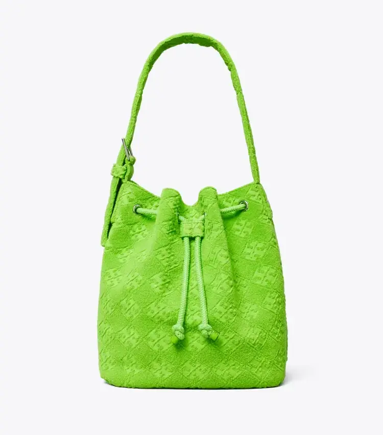 T Monogram Terry Oversized Bucket Bag - Image 3